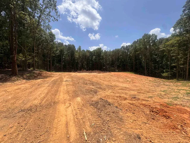 a street view covered with snow