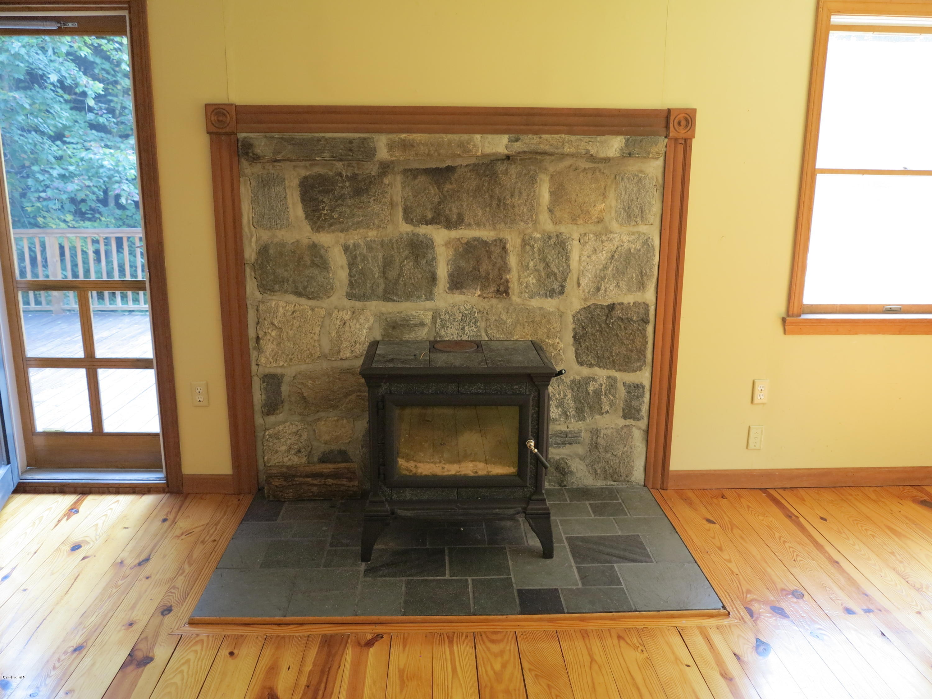 98 Tyringham Road Otis, MA 01253 - Photo 6 of 17 a view of wooden door