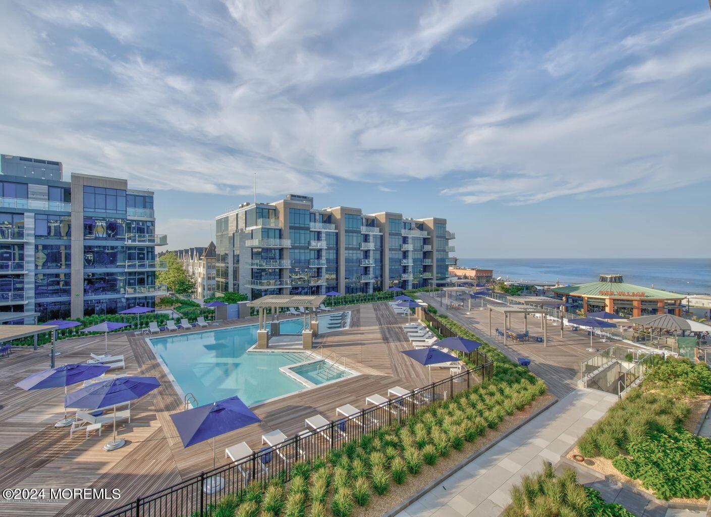 20 Melrose Terrace, Unit 509 Long Branch, NJ 07740 - Photo 18 of 24 a city view with tall buildings