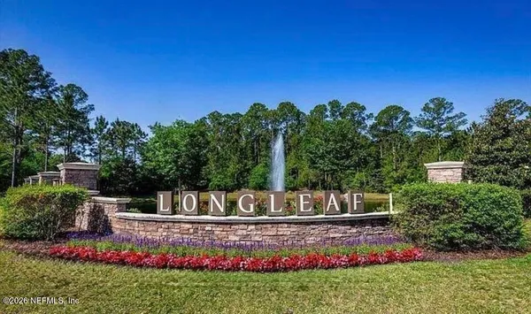 a view of sign board in a yard
