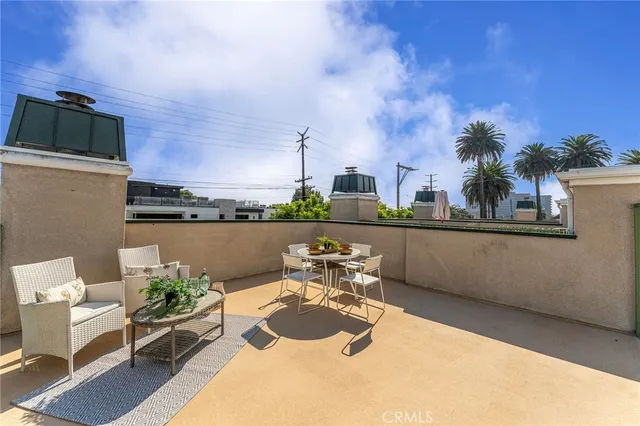a view of a balcony and lake view