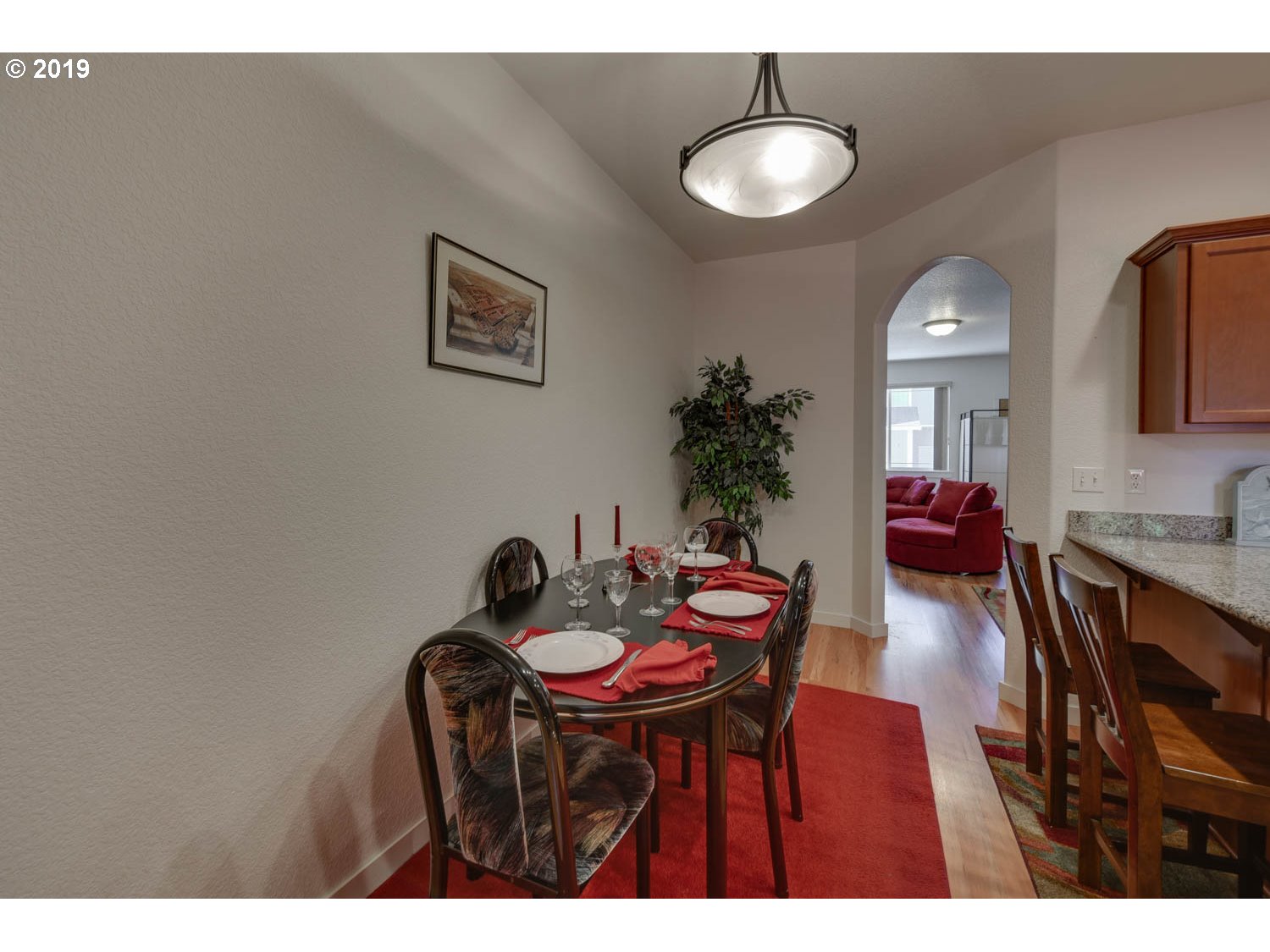 39573 Dubarko Road Sandy, OR 97055 - Photo 5 of 18 a view of a dining room with furniture and a chandelier