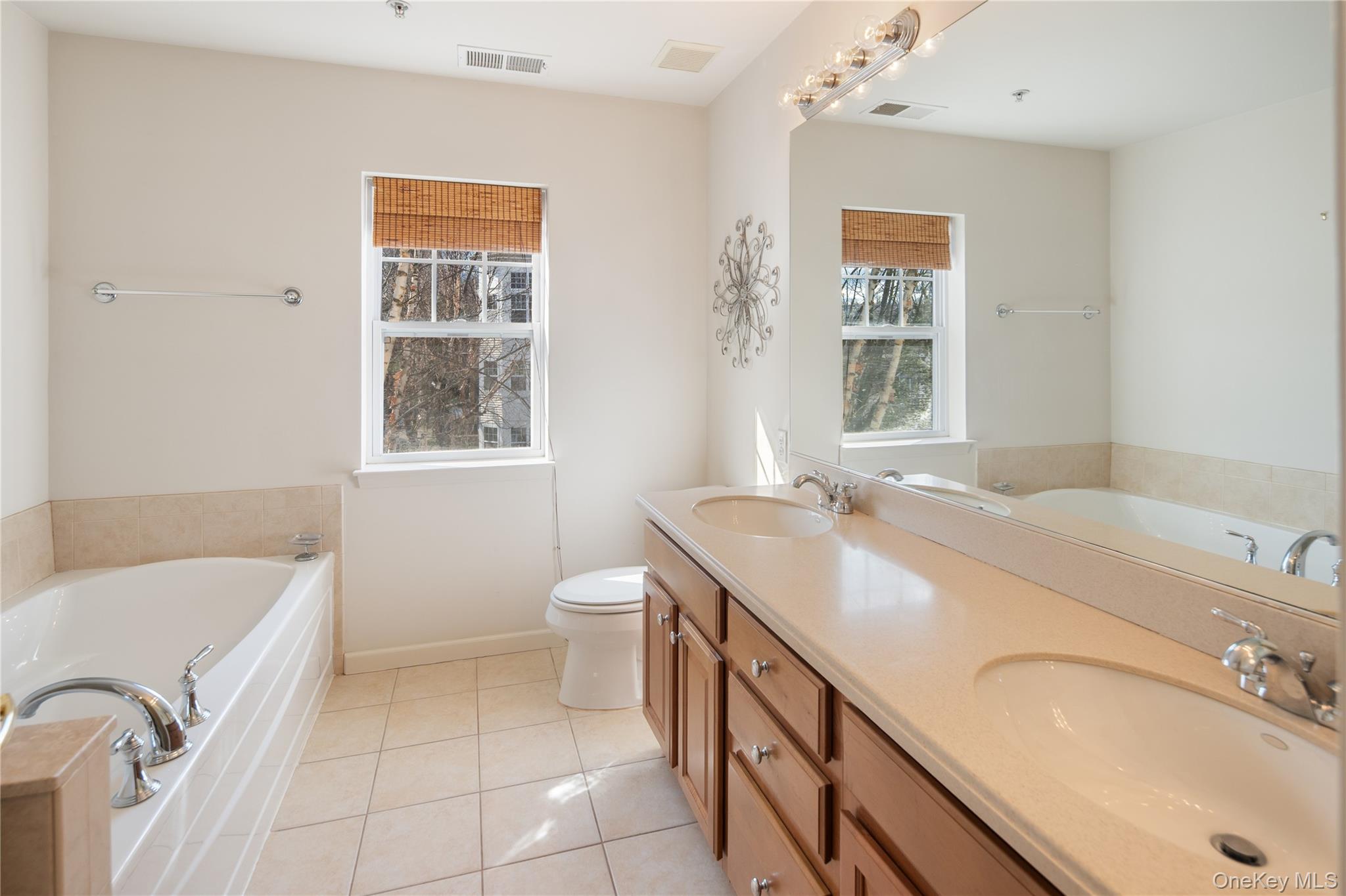 121 Northview Court Peekskill, NY 10566 - Photo 15 of 30 Primary ensuite bathroom features dual sinks, jacuzzi tub and separate shower