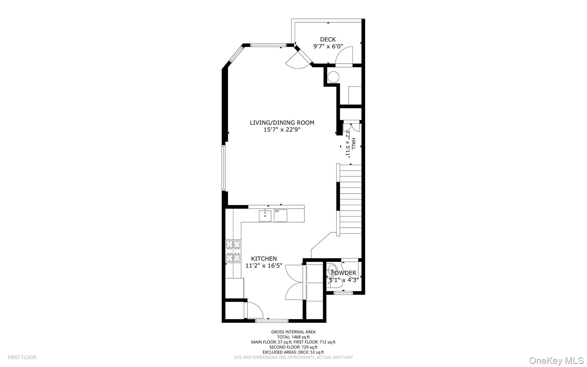 121 Northview Court Peekskill, NY 10566 - Photo 28 of 30 floorplan of main level