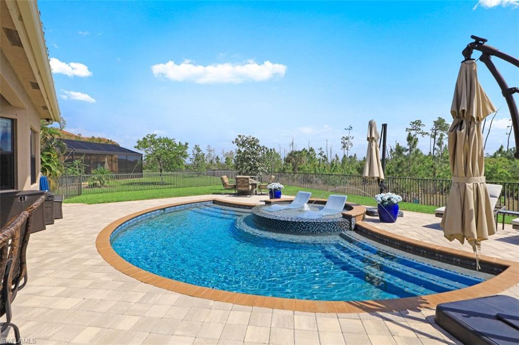 2832 Cinnamon Bay Circle Naples, FL 34119 - Photo 24 of 35 a view of a swimming pool with a patio