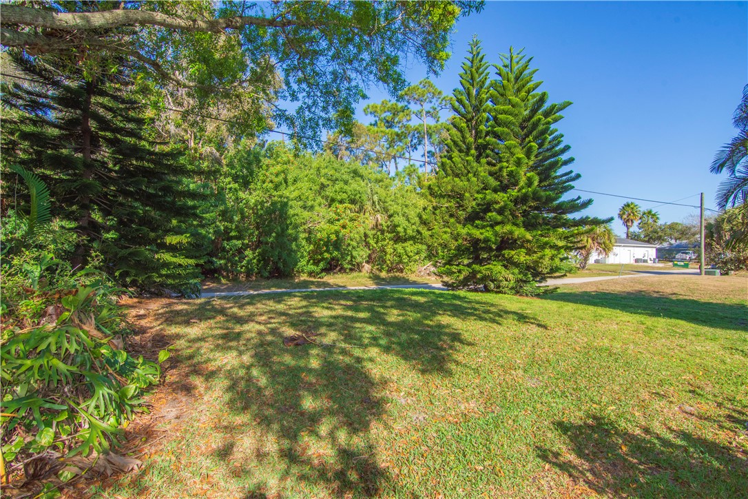 422 Del Monte Road Sebastian, FL 32958 - Photo 8 of 35 a view of yard with swimming pool and green space