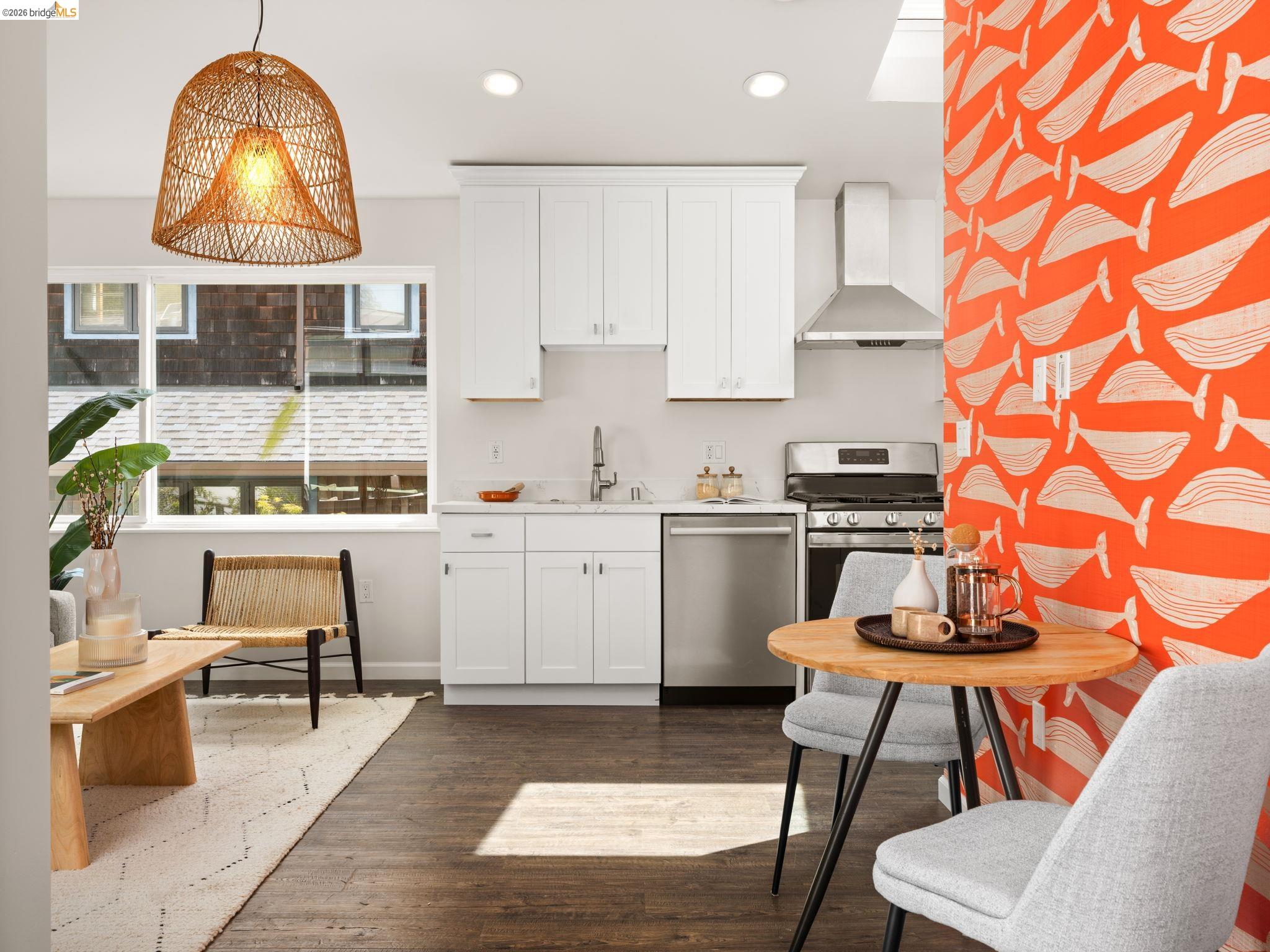 1471 Scenic Avenue Berkeley, CA 94708 - Photo 28 of 42 a kitchen with a sink cabinets and window