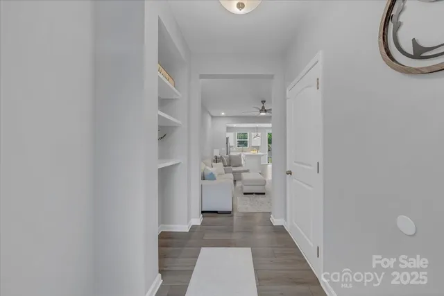 a room with a washer and dryer