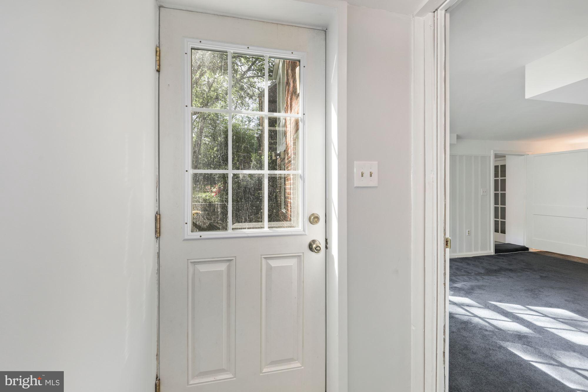 9000 Walden Road Silver Spring, MD 20901 - Photo 34 of 59 Basement door to the Backyard