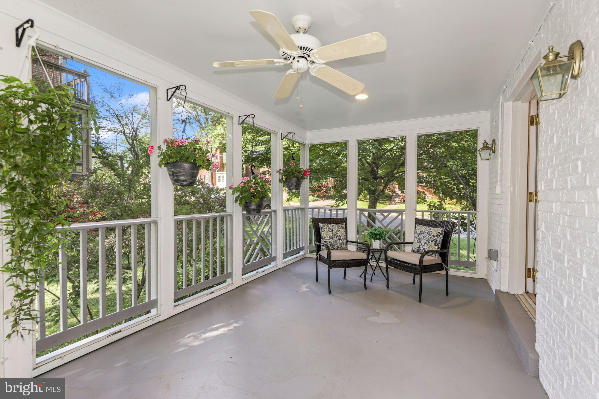 9000 Walden Road Silver Spring, MD 20901 - Photo 36 of 59 Screened in side Porch