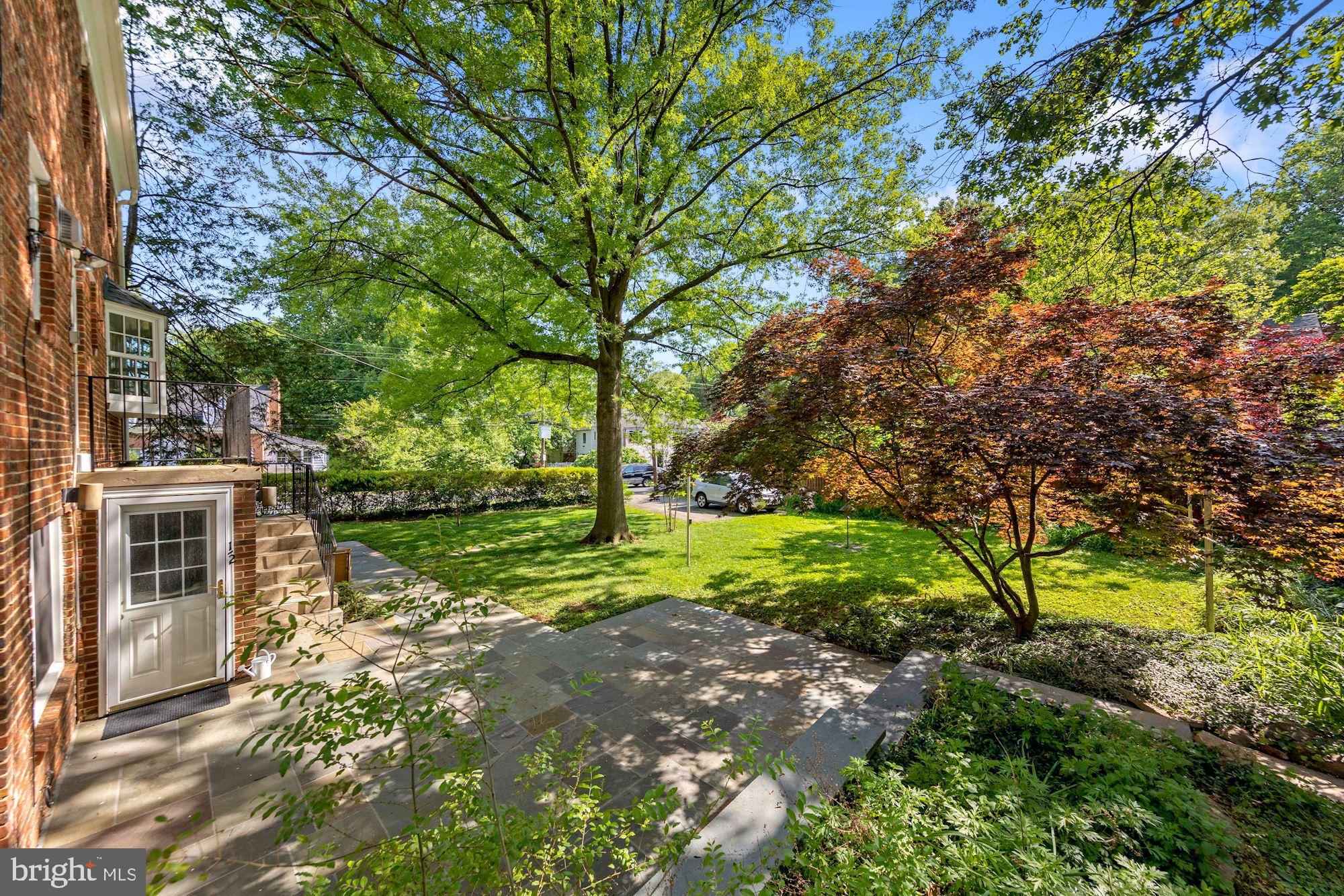 9000 Walden Road Silver Spring, MD 20901 - Photo 42 of 59 Backyard with view to basement entrance