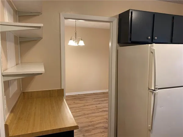 a view of kitchen