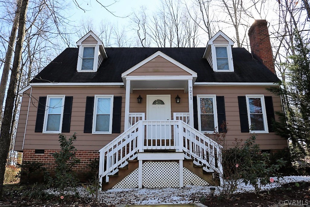 front view of a house