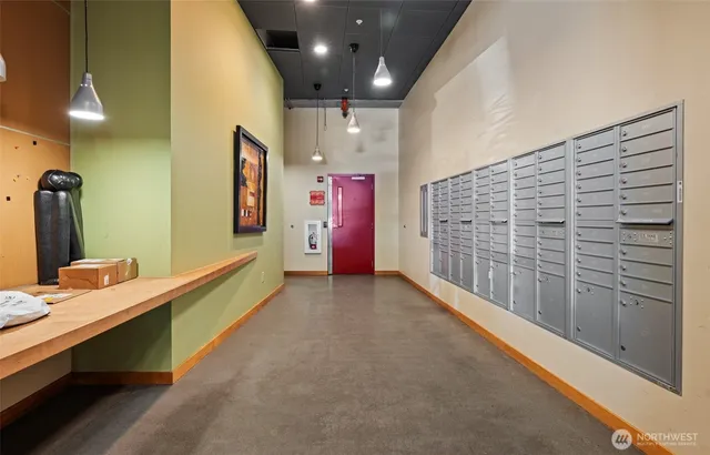 a car parked in parking lot of a building