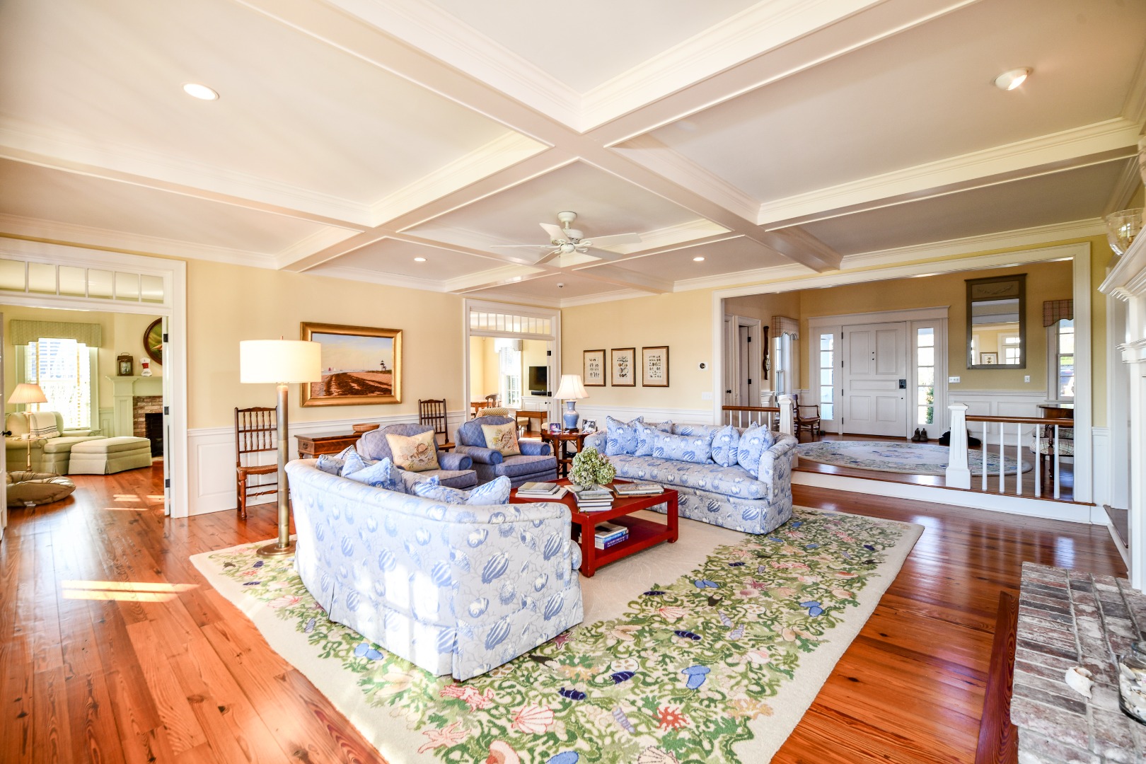 42 Main Street Nantucket, MA 02554 - Photo 4 of 4 a living room with furniture and a rug