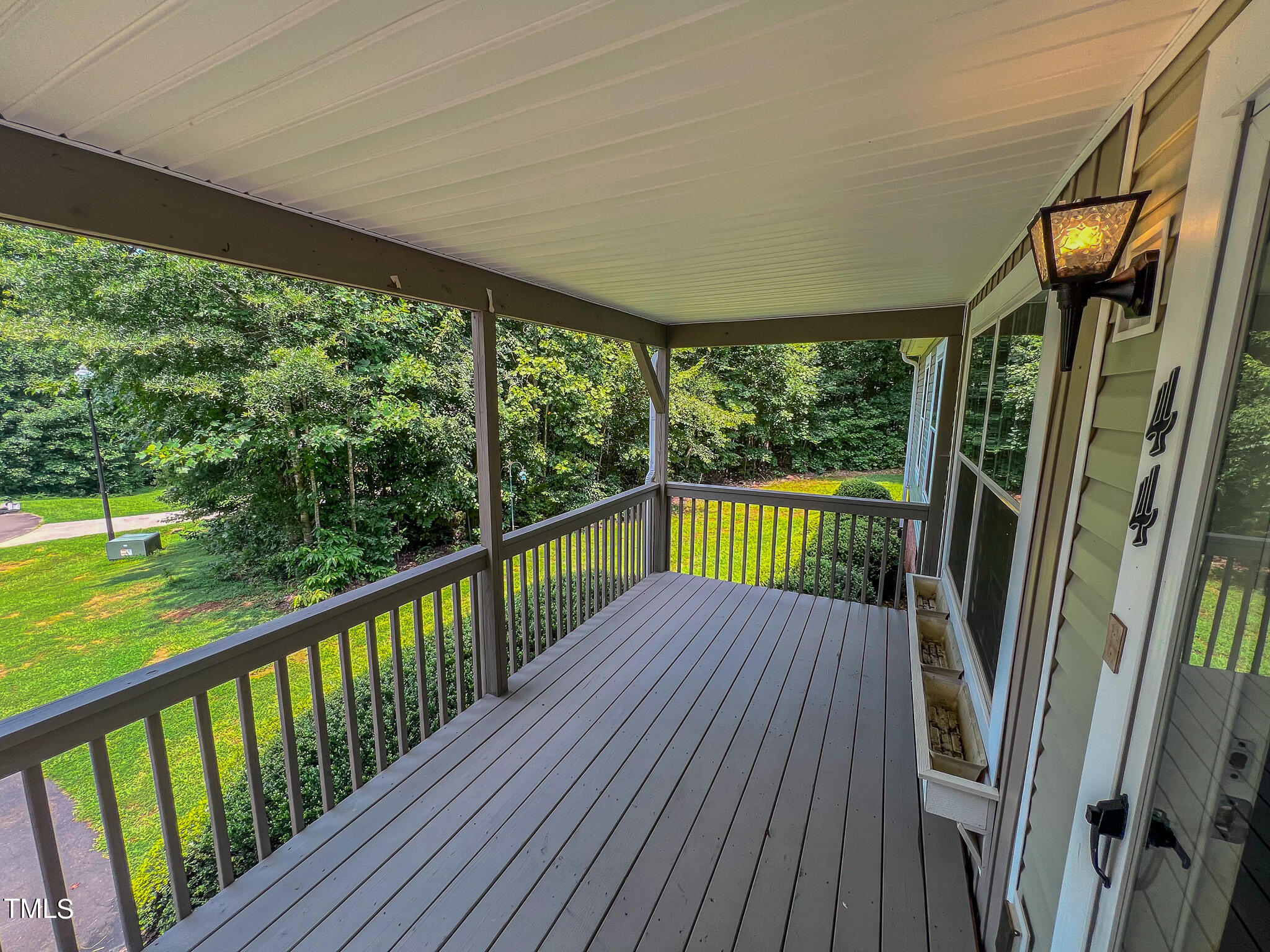 44 Pheasant Way Roxboro, NC 27574 - Photo 23 of 46 a view of balcony with wooden floor