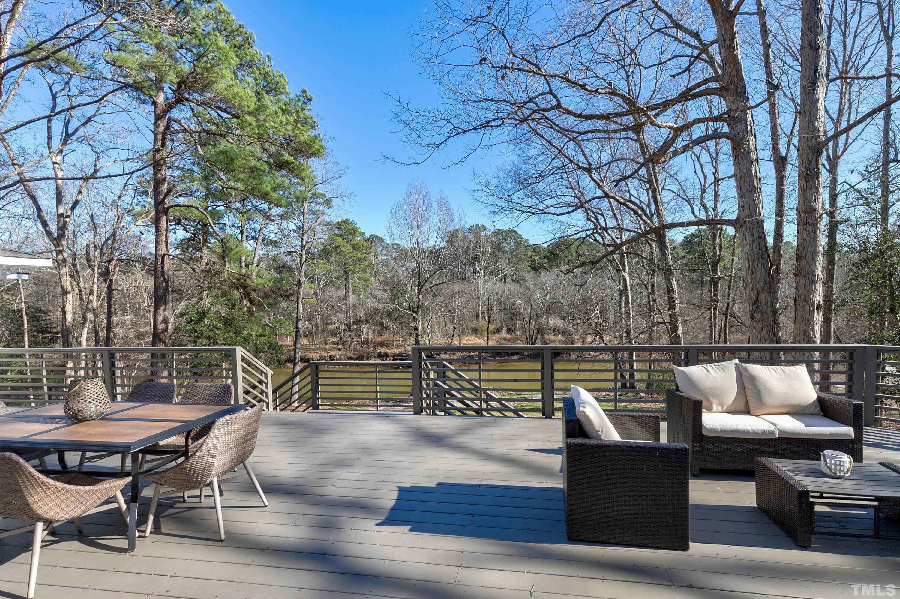 5413 Edington Lane Raleigh, NC 27604 - Photo 42 of 59 a view of outdoor space with seating