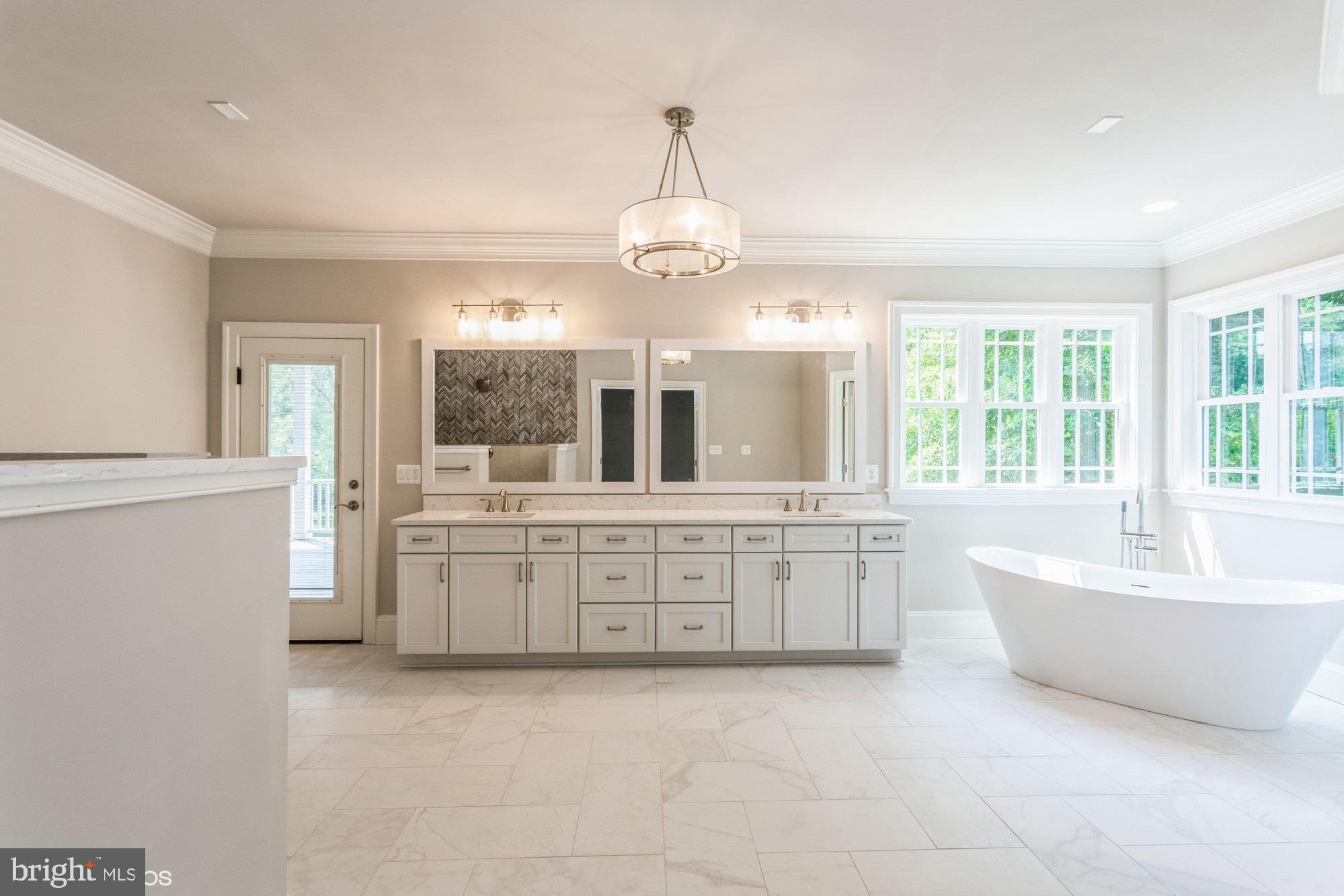 1522 Crowell Road Vienna, VA 22182 - Photo 20 of 45 Primary bathroom, spalike sanctuary!