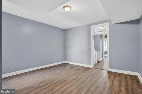 wooden floor in an empty room