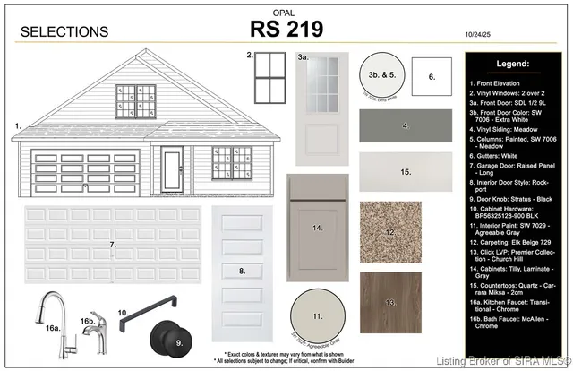 $281,900 | 4216-lot 219 Round Rock Boulevard, Charlestown, IN 47111