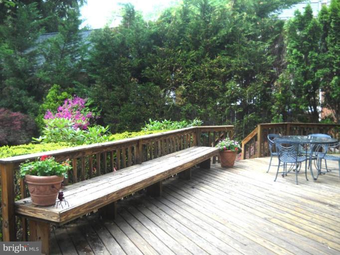 4604 Saul Road Bethesda, MD 20814 - Photo 12 of 30 Deck - View from