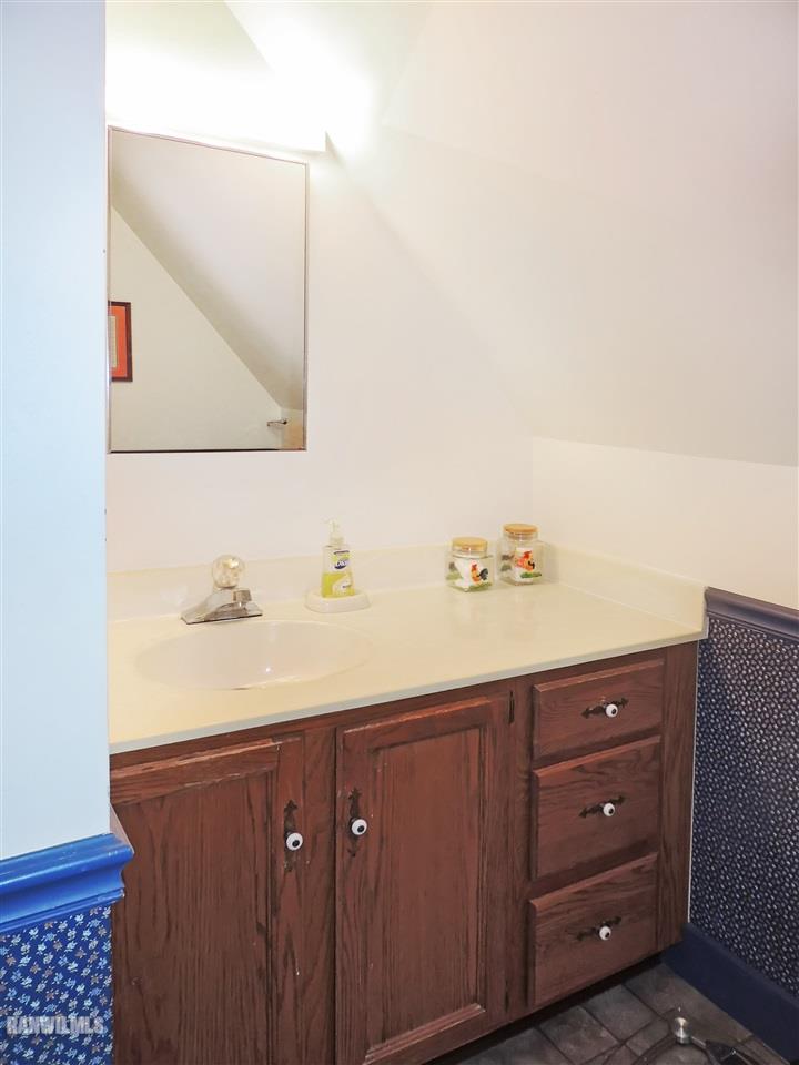 21 Thatcher Lane Galena, IL 61036 - Photo 20 of 25 a bathroom with a sink and a mirror