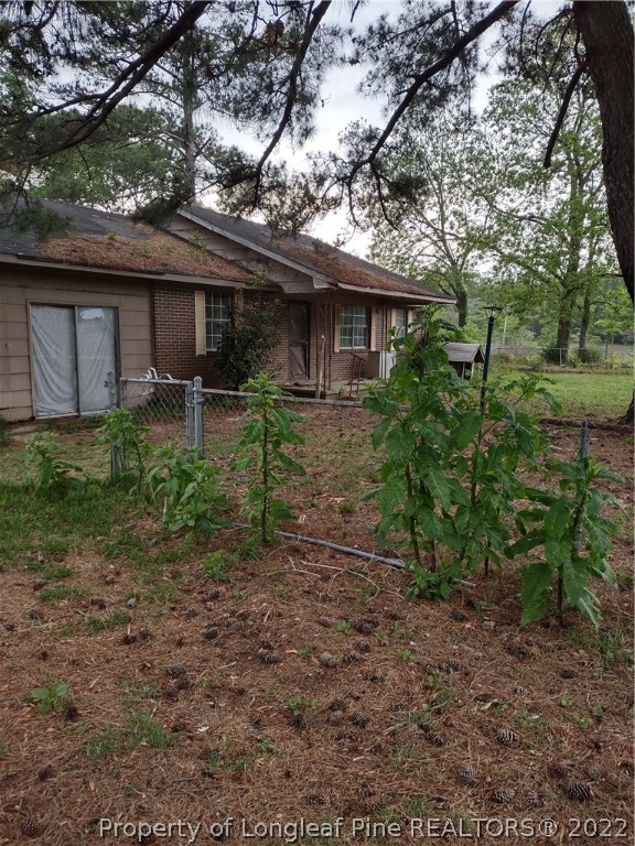 264 Freeman Mill Road Hamlet, NC 28345 - Photo 5 of 18 a backyard of a house with lots of green space