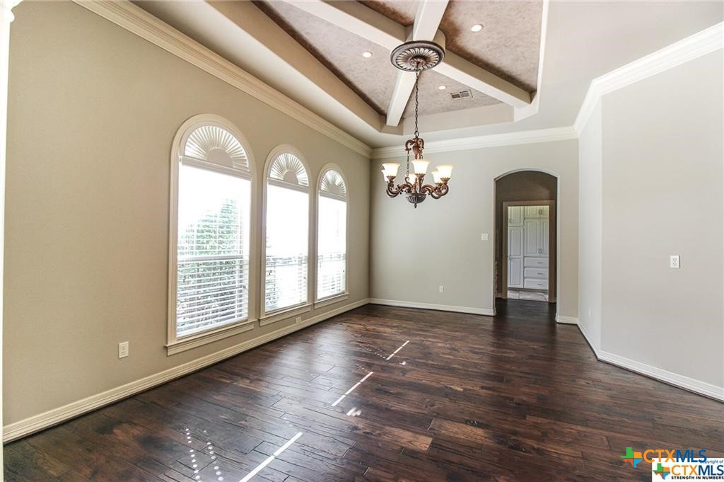10286 Hartrick Bluff Road Temple, TX 76502 - Photo 16 of 46 a view of a livingroom with a ceiling fan and window