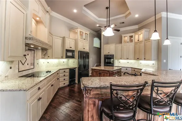a close view of stove top oven