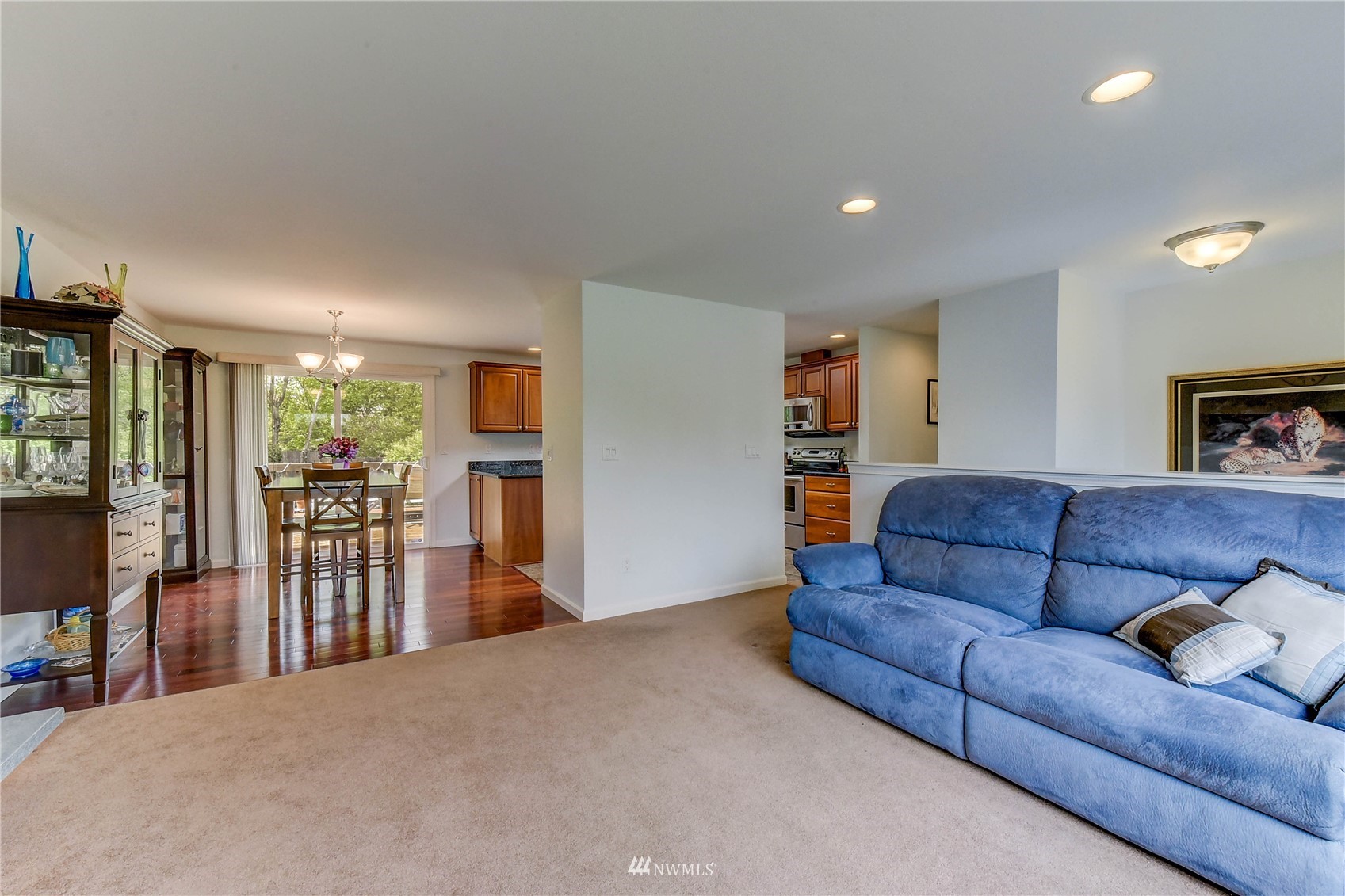 22028 5th Avenue West Bothell, WA 98021 - Photo 3 of 19 a living room with furniture and a wooden floor