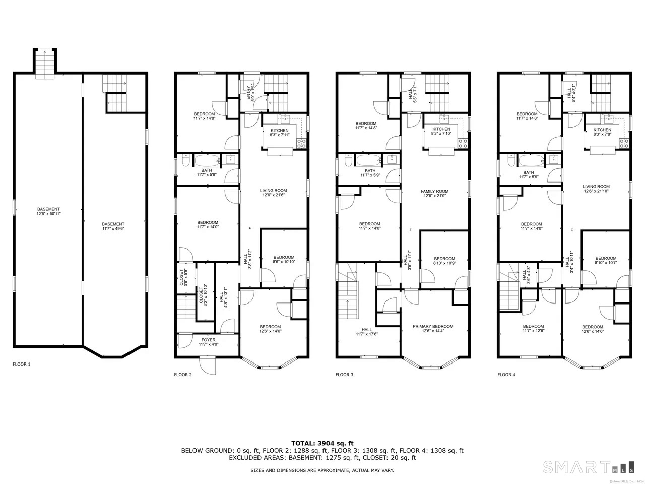 589 Winchester Avenue, Unit 3 New Haven, CT 06511 - Photo 2 of 11 a picture of a floor plan