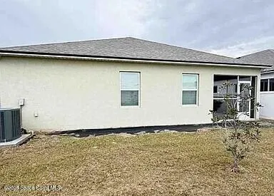 a view of wooden door