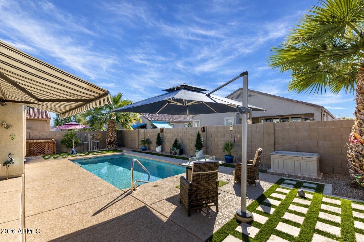 41039 West Williams Way Maricopa, AZ 85138 - Photo 21 of 25 an outdoor space with patio furniture