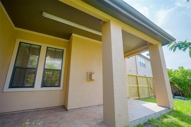 a view of front door