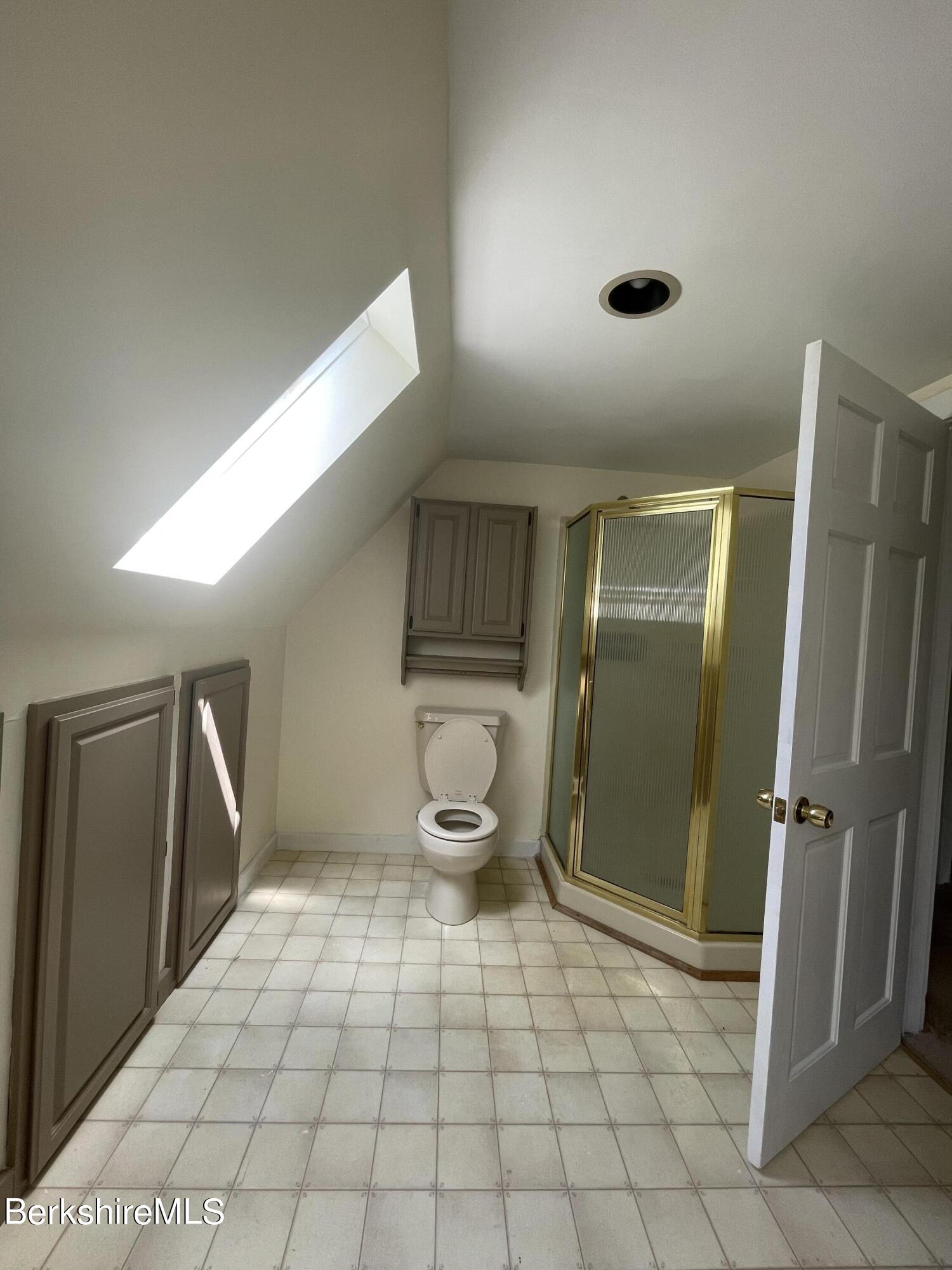 259 Salisbury Road Sheffield, MA 01257 - Photo 46 of 51 a bathroom with a shower and a toilet