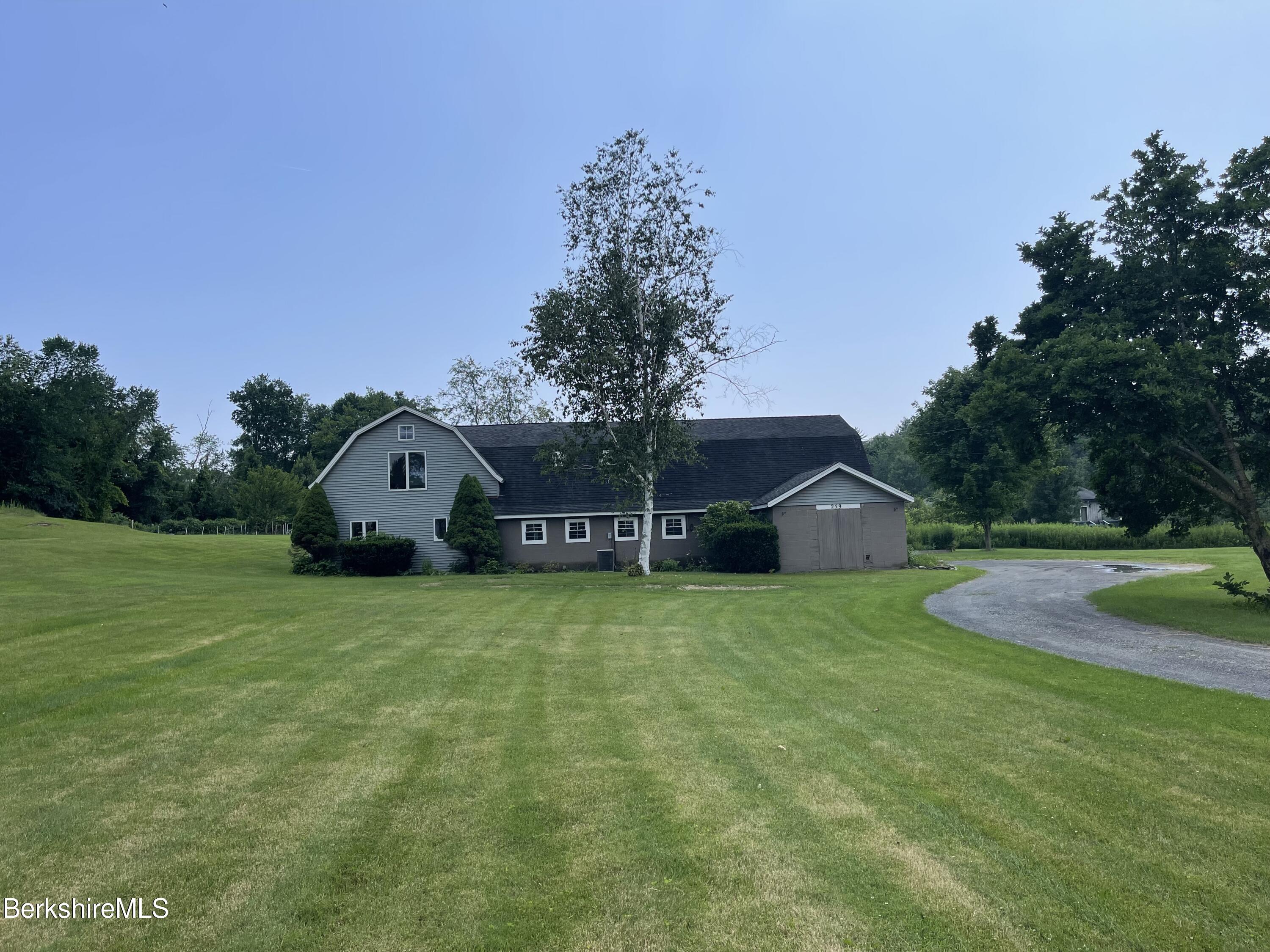 259 Salisbury Road Sheffield, MA 01257 - Photo 49 of 51 a front view of a house with garden