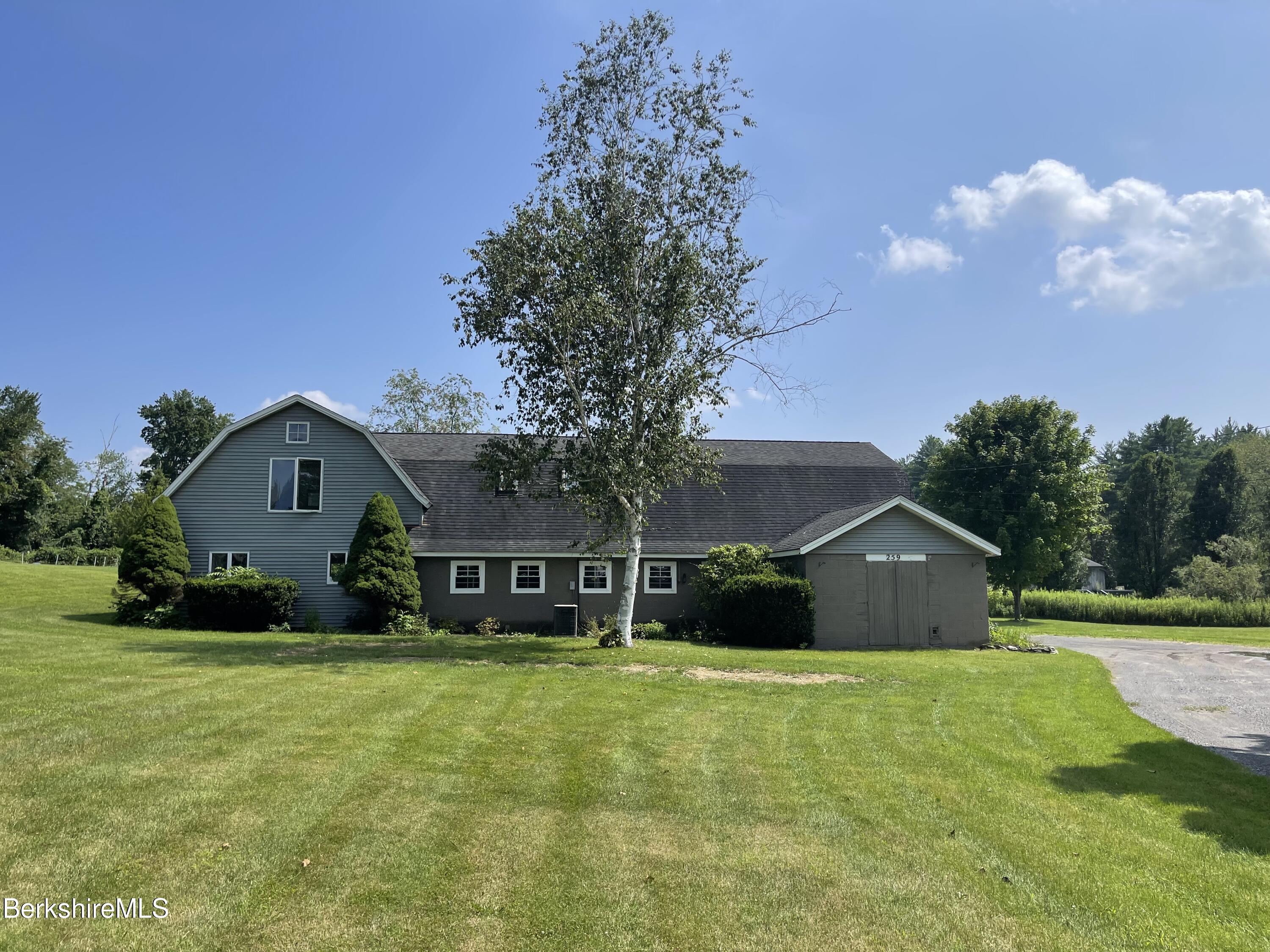 259 Salisbury Road Sheffield, MA 01257 - Photo 50 of 51 a front view of house with yard and green space