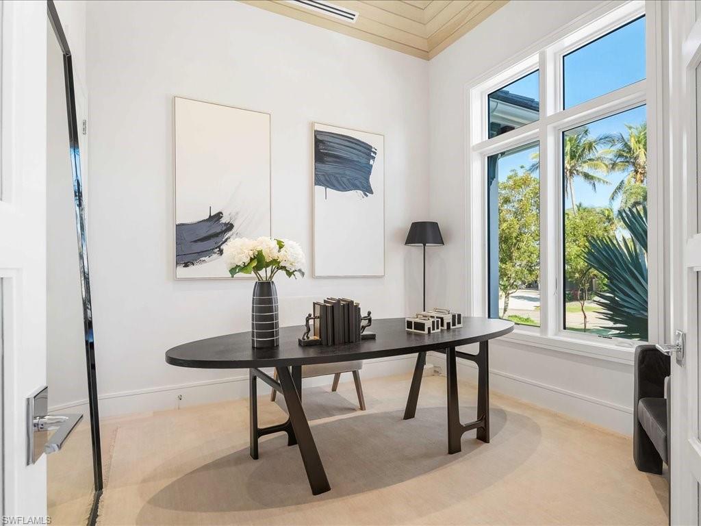 612 Binnacle Drive Naples, FL 34103 - Photo 34 of 50 Office with baseboards