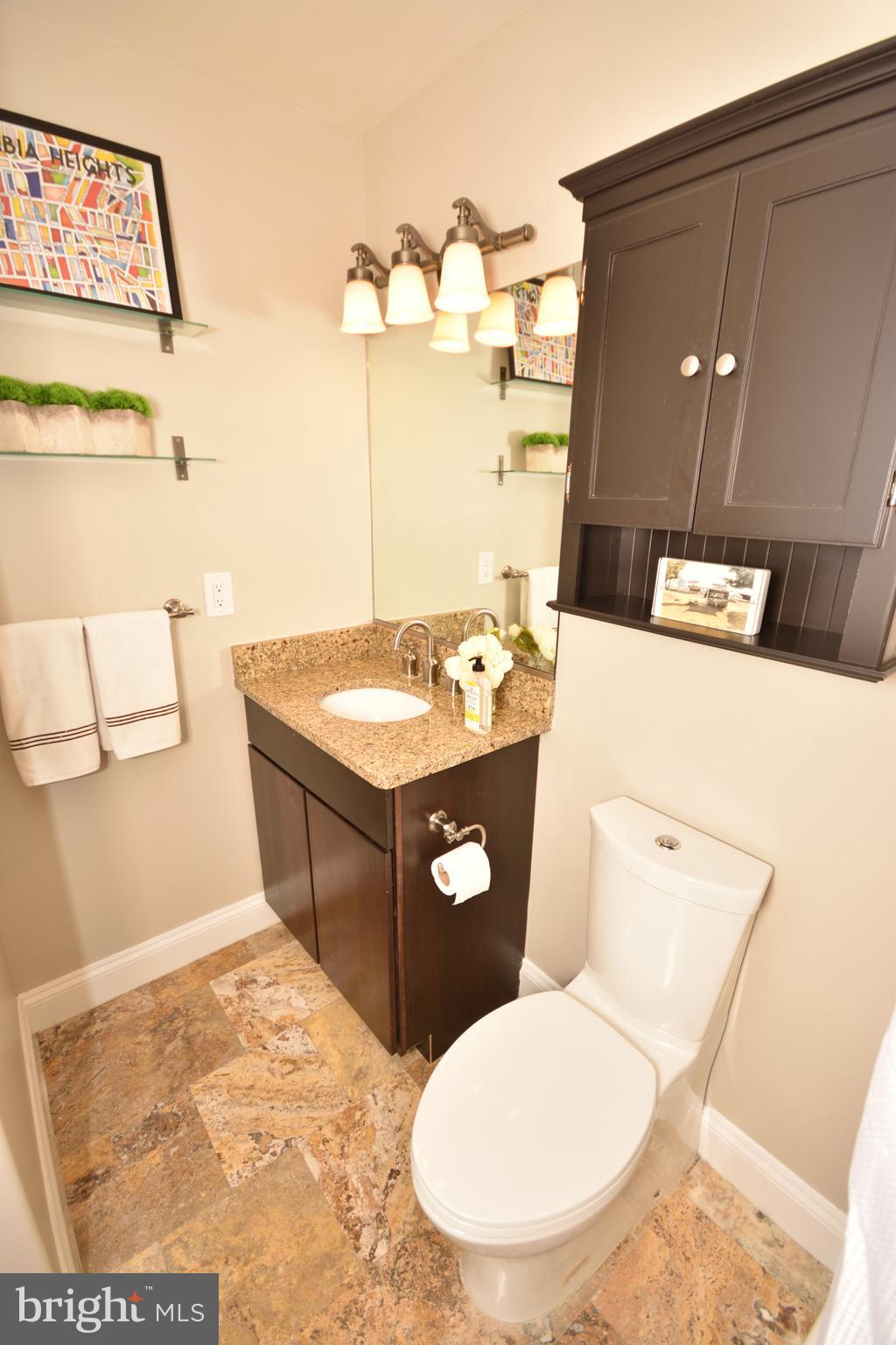 2650 15th Street Northwest, Unit 2 Washington, DC 20009 - Photo 12 of 23 Updated bath