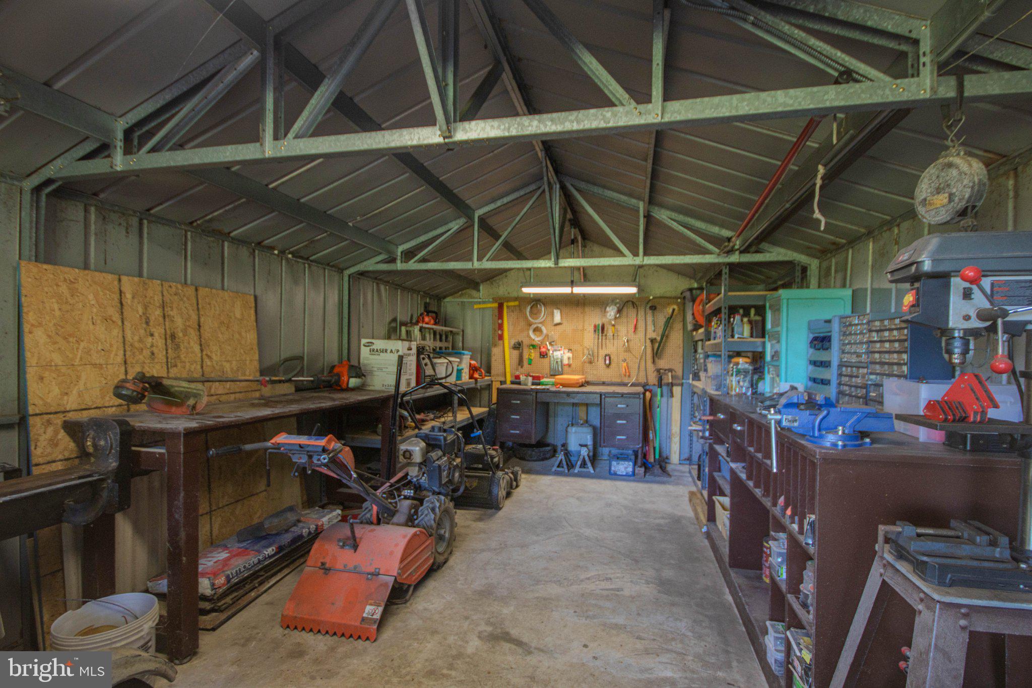 31749 Morris Leonard Road Parsonsburg, MD 21849 - Photo 38 of 40 Spacious workshop for creative projects.