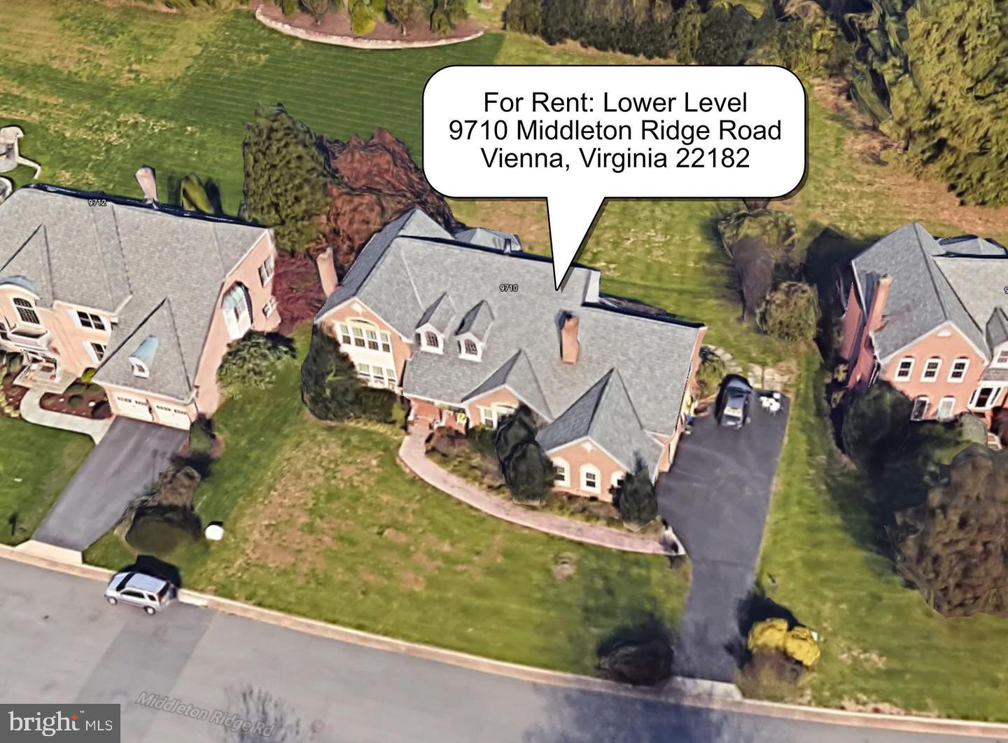 9710 Middleton Ridge Road Vienna, VA 22182 - Photo 24 of 25 Aerial View