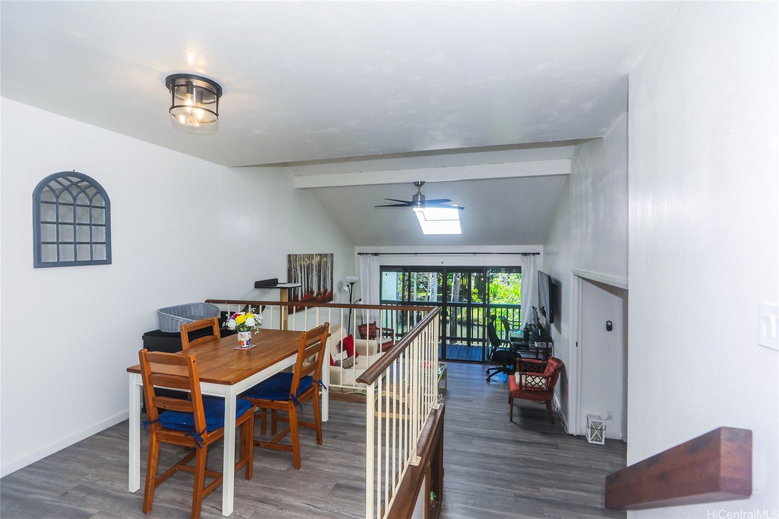 45-995 Wailele Road, Unit 8 Kaneohe, HI 96744 - Photo 12 of 25 The dining area just off the kitchen with views of the stream.