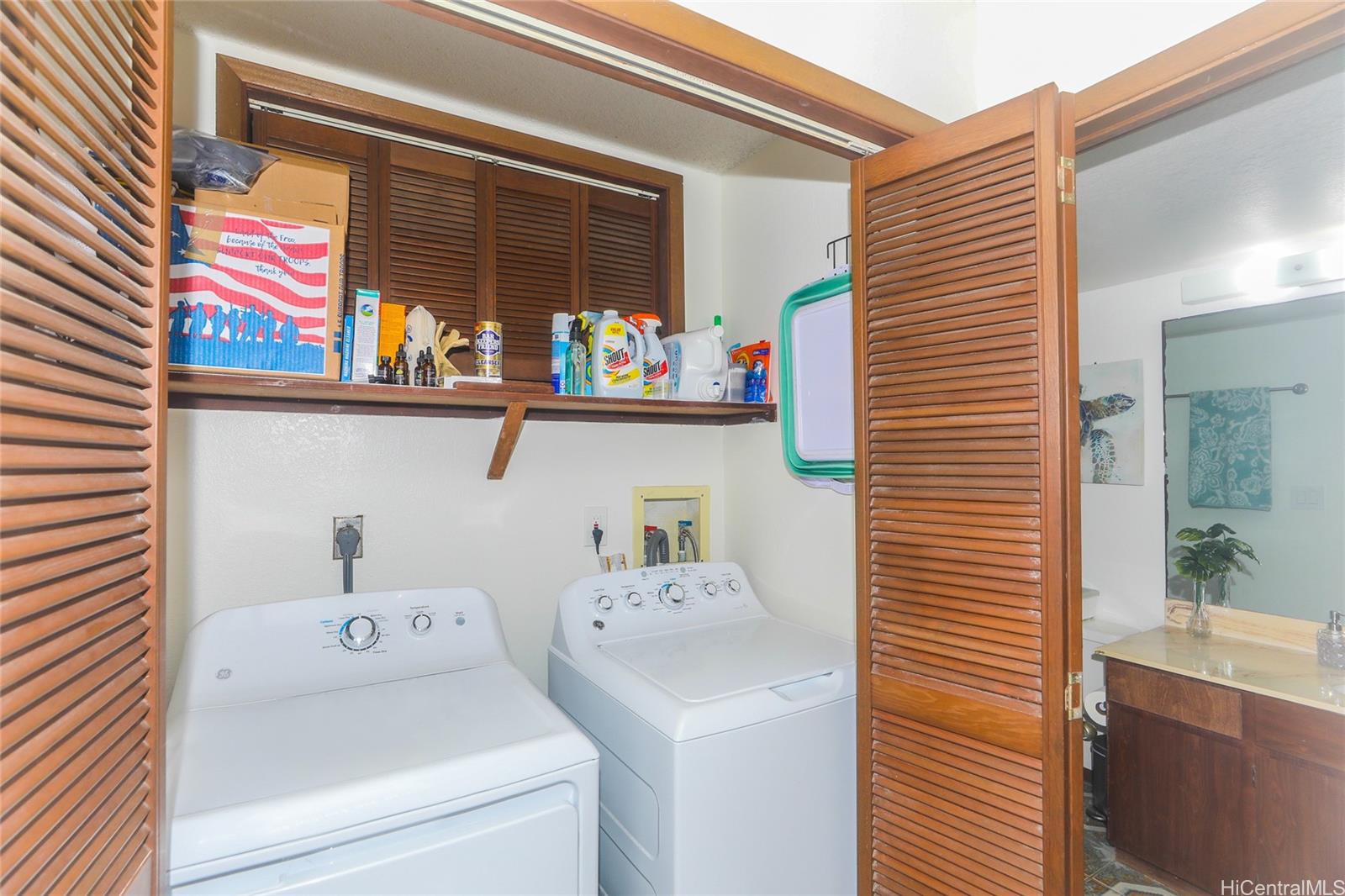 45-995 Wailele Road, Unit 8 Kaneohe, HI 96744 - Photo 20 of 25 Laundry room and 2nd bath is located on the 1st level.