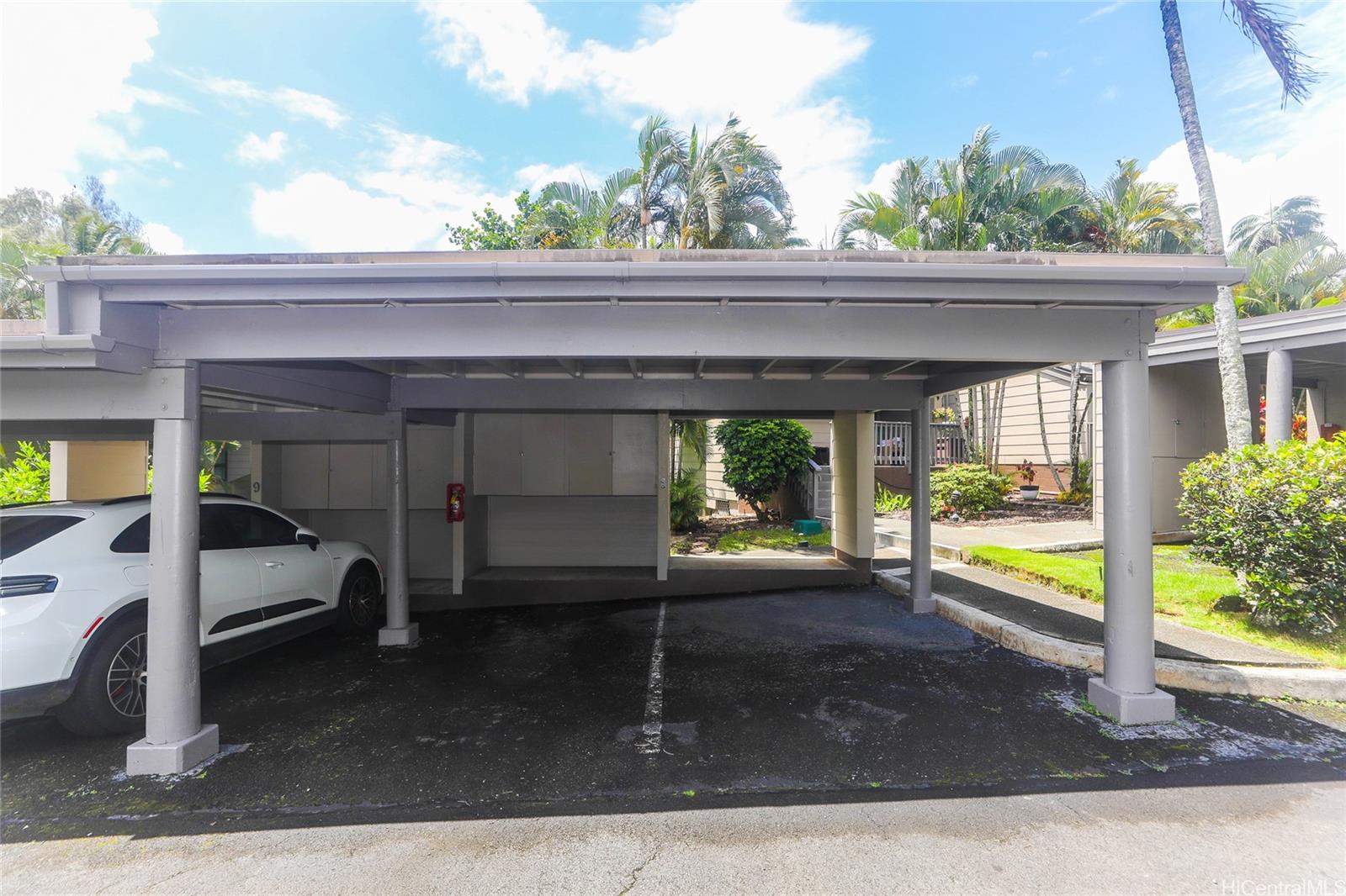 45-995 Wailele Road, Unit 8 Kaneohe, HI 96744 - Photo 25 of 25 two-car covered carport comes with a storage closet.