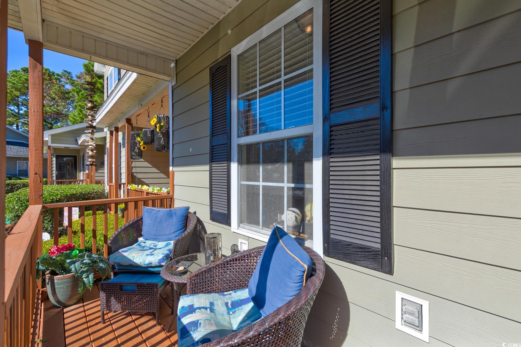 4840 Moss Creek Loop, Unit 36 Murrells Inlet, SC 29576 - Photo 30 of 37 View of wooden terrace