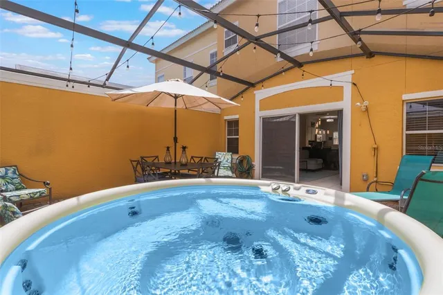 a view of a indoor swimming pool