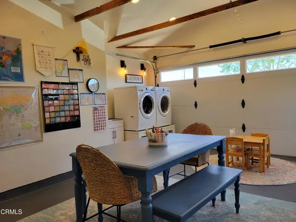 a view of washer and dryer