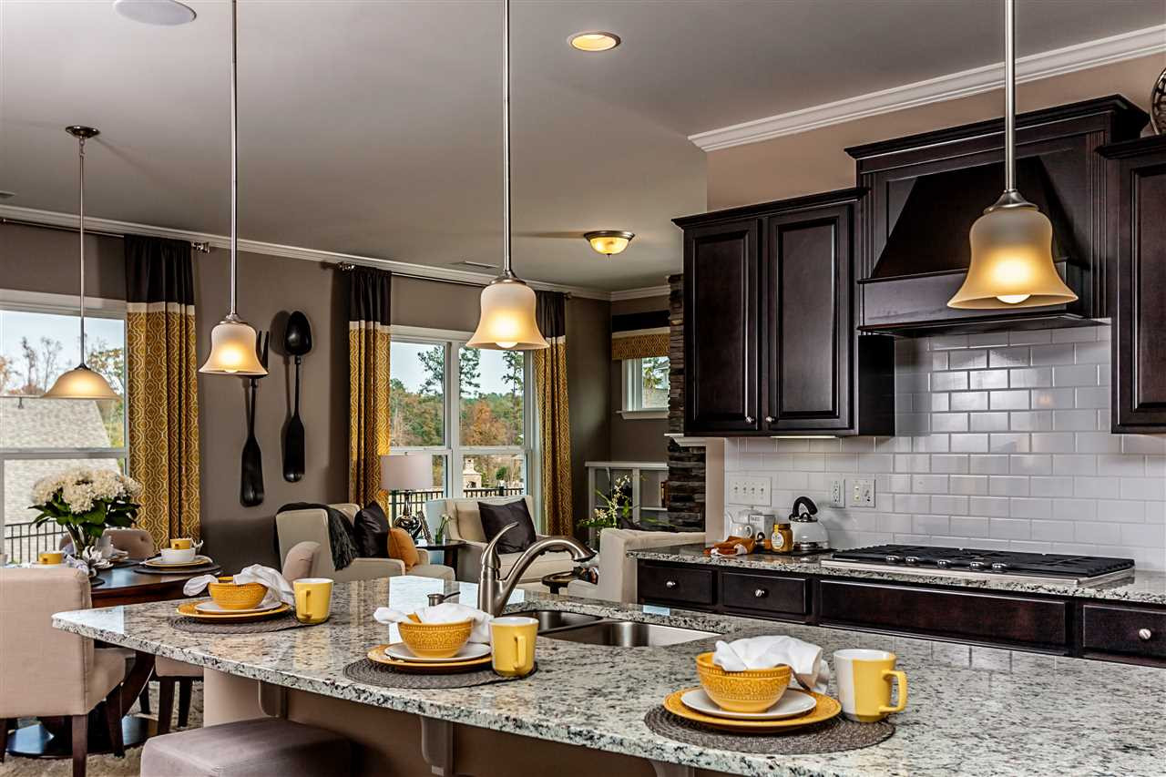 8444 Lentic Court, Unit LOT #53 Raleigh, NC 27615 - Photo 2 of 18 Photo(s) are of model home, actual home is under construction. Some options and colors may vary, see agent for details. Kitchen