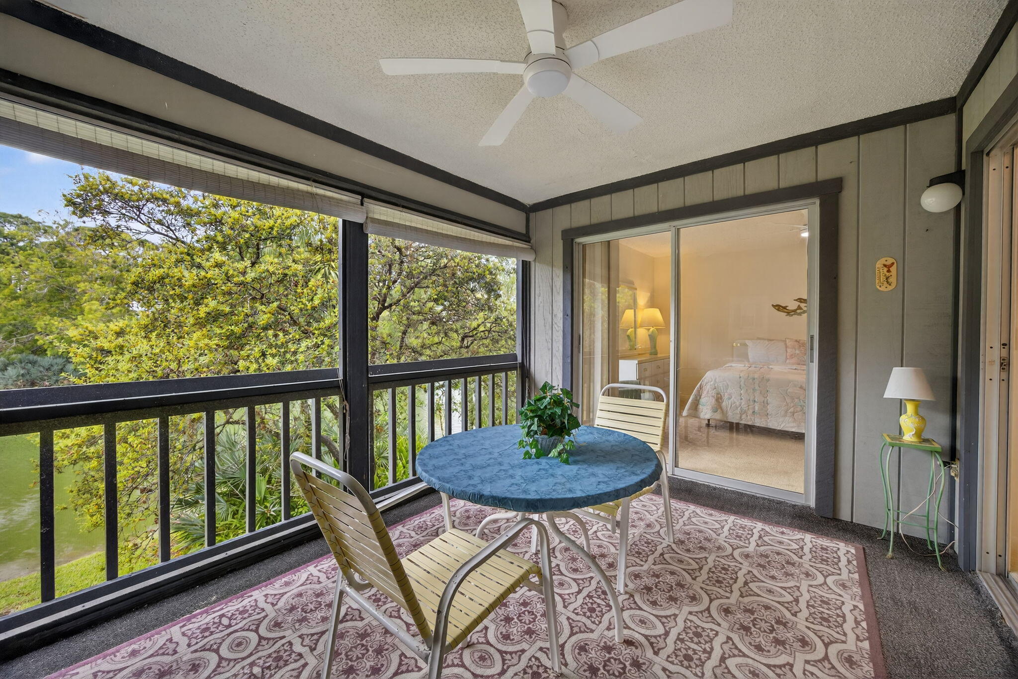 8323 Southeast Croft Circle, Unit N9 Hobe Sound, FL 33455 - Photo 26 of 66 Screened in Balcony