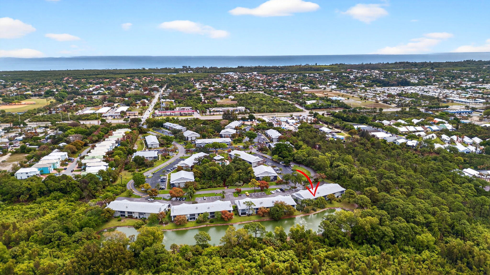 8323 Southeast Croft Circle, Unit N9 Hobe Sound, FL 33455 - Photo 33 of 66 Overview to show distance to Ocean